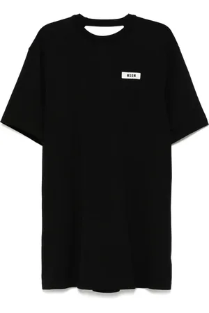 Msgm Logo-embroidered dress