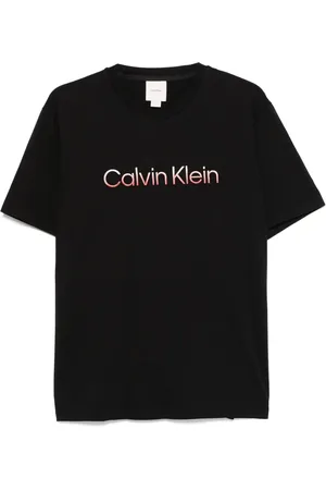 Calvin Klein Logo-embroidered T-shirt