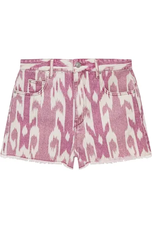 Marant Etoile Abstract-pattern print shorts
