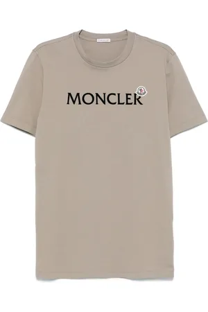Moncler Flocked-logo cotton T-shirt