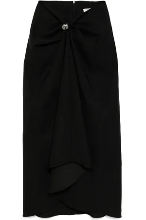 CHATS BY C.DAM Ruth midi skirt