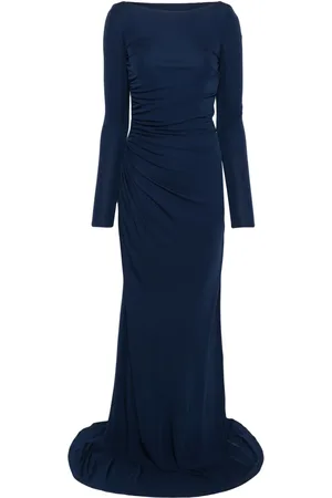 Elisabetta Franchi Cowl-neck maxi dress