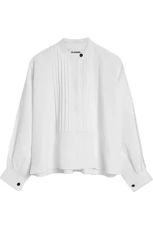 Jil Sander Pleated long-sleeves shirt