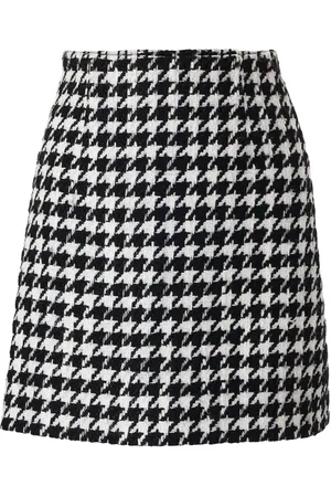 Carolina Herrera Houndstooth mini skirt