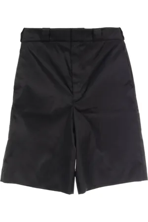 Prada 2000 logo-plaque shorts