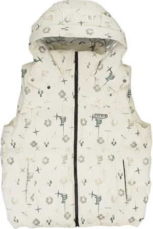Purple Brand Printed puffer vest