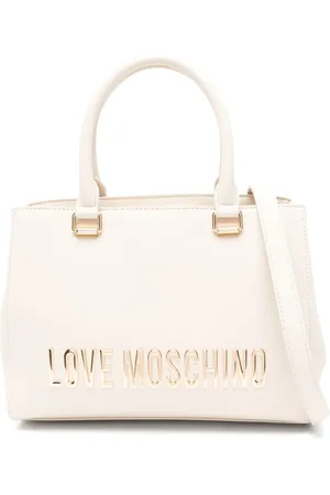 Moschino Logo-plaque tote bag