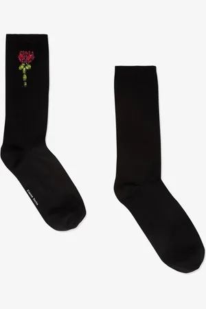 Simone Rocha Rose-embroidered socks