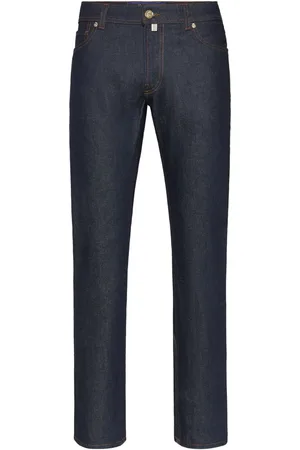 BILLIONAIRE Logo-patch jeans