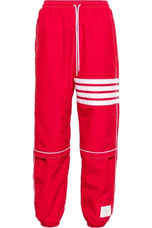 Thom Browne Mid-rise ripstop track trousers