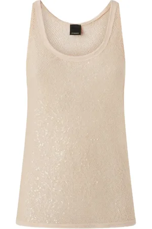Pinko Sequinned tank top
