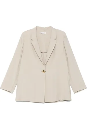 LE TRICOT PERUGIA Single-breasted blazer