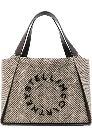Stella McCartney Logo-appliqué tote bag