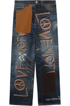 Andersson Bell Text-print jeans