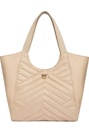 Pinko Puzzle-quilted tote bag