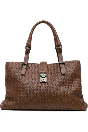 Bottega Veneta 2010 Large Chene Tratteggiato Intrecciato Roma tote bag