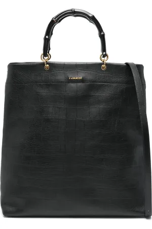 Jil Sander Crocodile-embossed tote bag