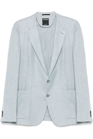 Ermenegildo Zegna Slub-texture blazer