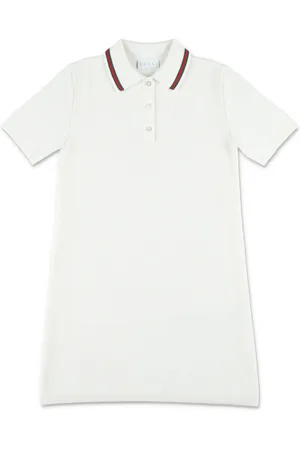 Gucci Web-stripe trim dress