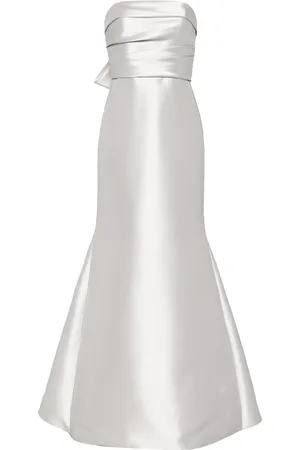 Amsale Strapless bow gown dress