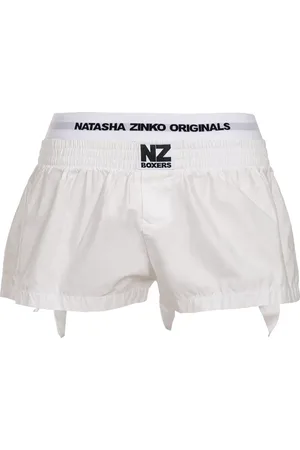 Natasha Zinko Ruffled boxer shorts