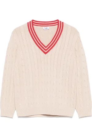 Il gufo Cable-knit sweater