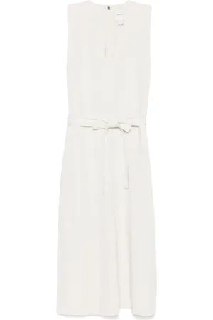 Calvin Klein Belted midi dress