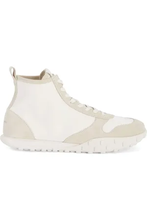 Jil Sander Suede-panelled sneakers
