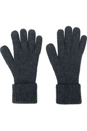 N.PEAL Ribbed gloves