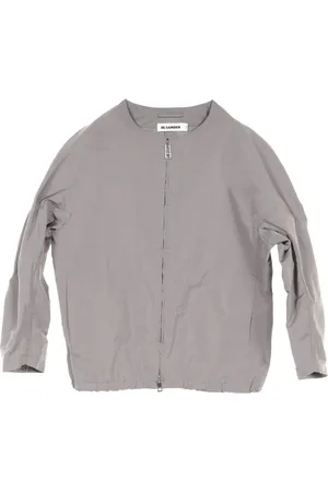 Jil Sander 2010s collarless blouson jacket