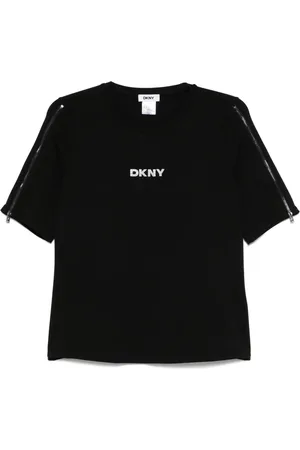DKNY Logo-appliqué T-shirt