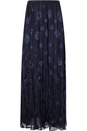 Emporio Armani Patterned-jacquard maxi skirt