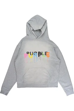 Purple Brand Logo-print "White" hoodie