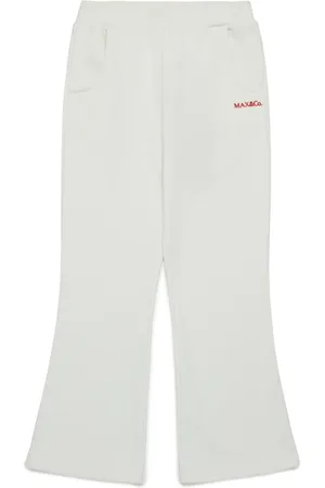 MAX&Co. Kids Logo-embroidered track pants