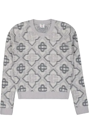 Casablanca Monogram-pattern jumper