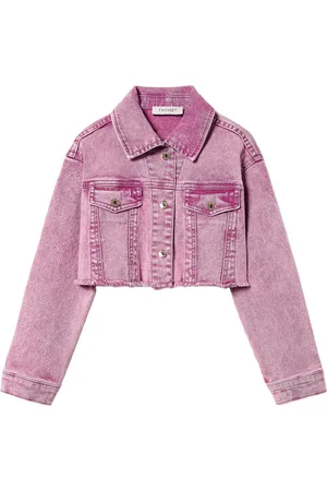 Twin-Set Cropped denim jacket