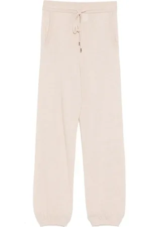 N.PEAL Knitted track pants