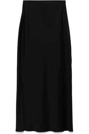 Brunello Cucinelli Satin cady maxi skirt