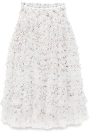 Needle & Thread Ophelia Ditsy Hattie maxi skirt