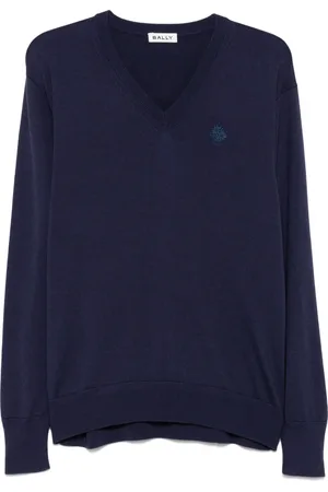 Bally Logo-embroidered sweater