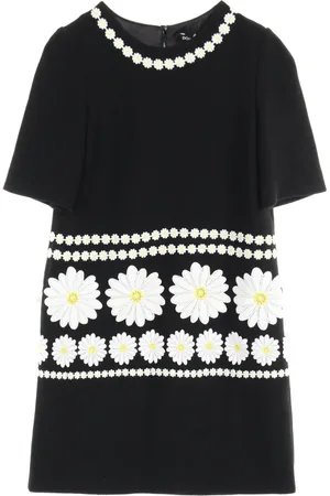Dolce & Gabbana 2010s embroidered midi dress