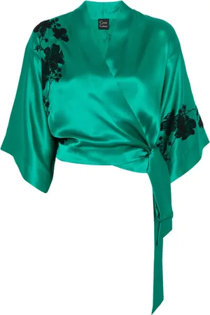CARINE GILSON Lace-detailed shirt