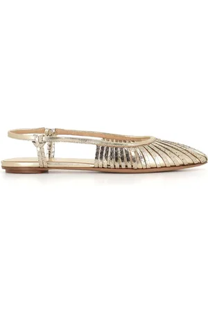 ROBERTO DEL CARLO Leather ballerina shoes