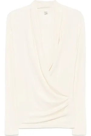Totême Overlapped jersey top