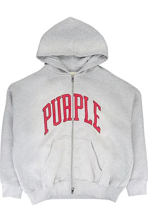 Purple Brand HWT fleece " " hoodie