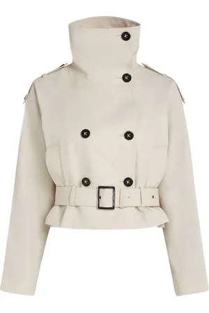 Karl Lagerfeld Twill cropped jacket
