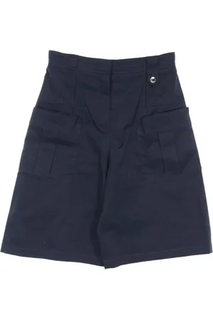 LOUIS VUITTON 2010s harp wide-leg cropped trousers