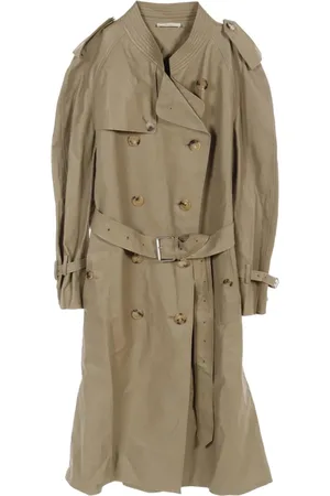 Céline 2000s leather trench coat