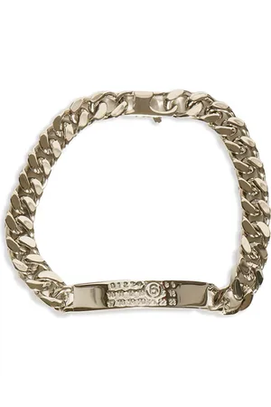 Maison Margiela Minimal Logo ID Tag bracelet