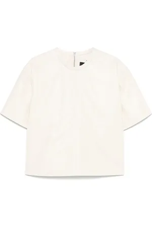 arma leder Leather top